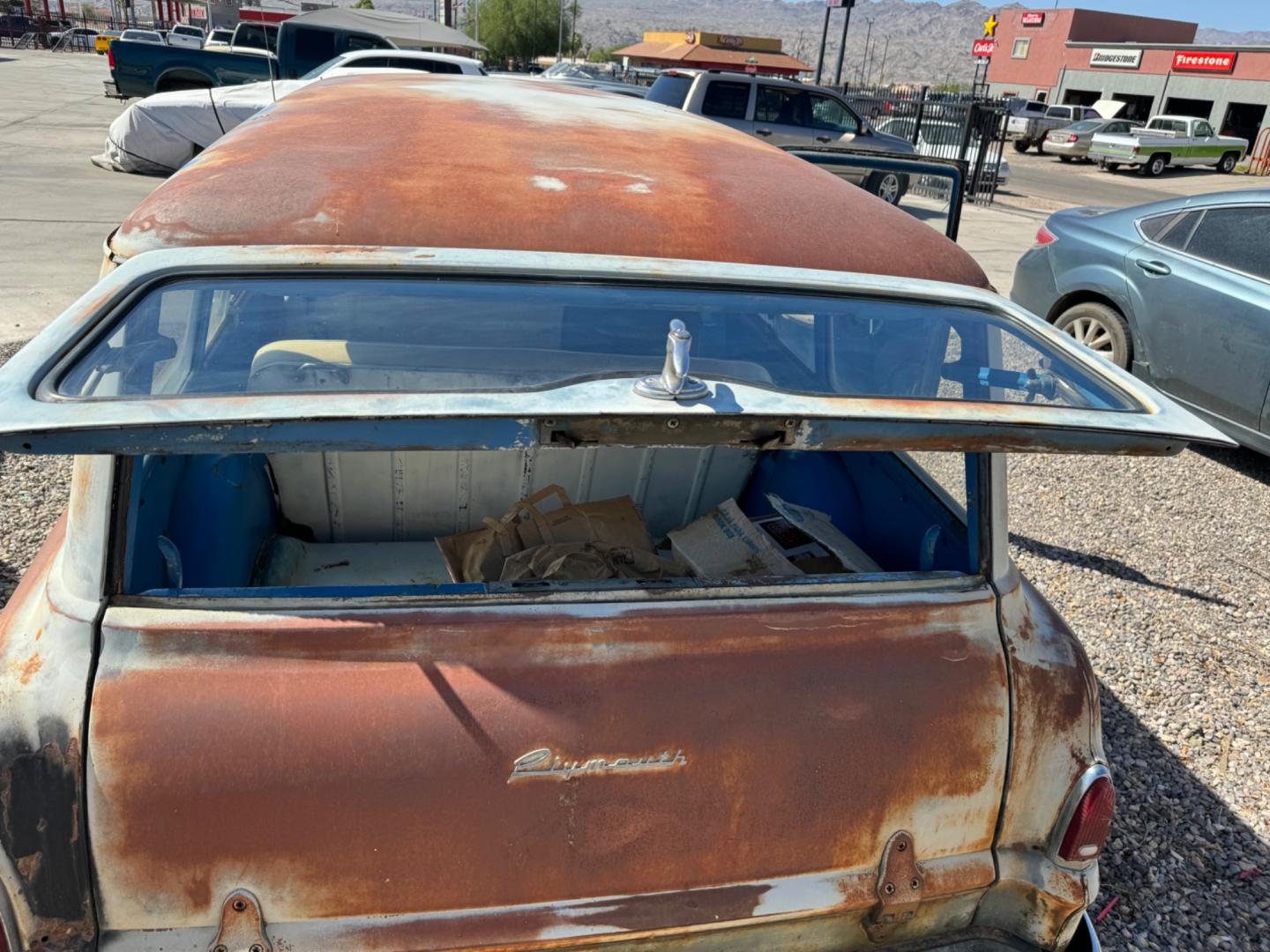 1953 Silver Plymouth Suburban , located at 2190 Hwy 95, Bullhead City, AZ, 86442, (928) 704-0060, 0.000000, 0.000000 - Photo#8